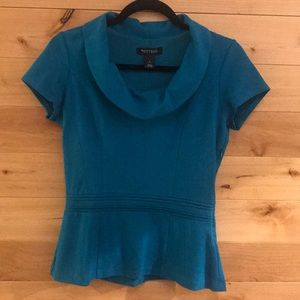 White House black market waist cinched shirt!